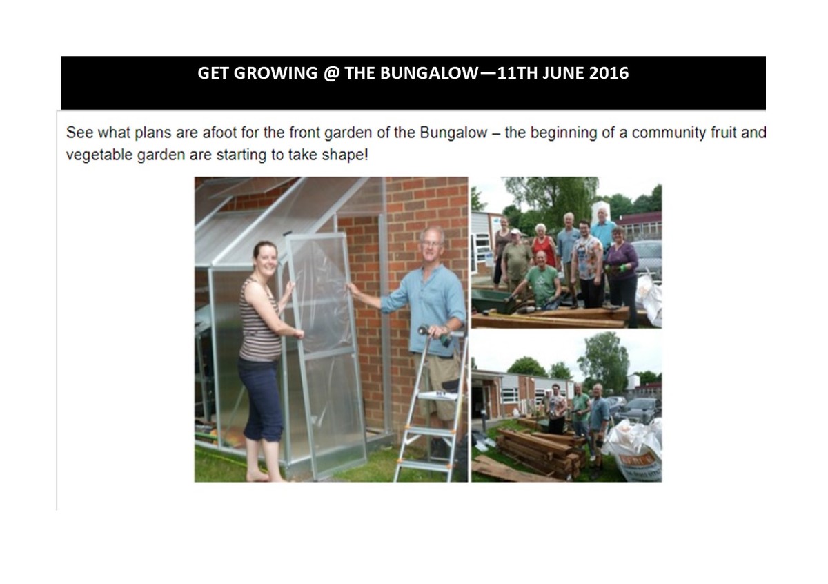 Get Growing @ the Bunglow